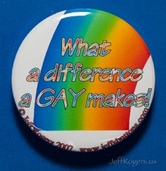 What a difference a gay makes!